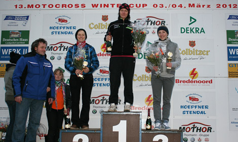 Maria Franke dominierte die MX-Ladies