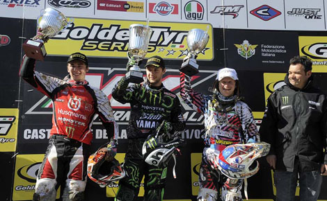 Die Top 3 der MX2-Kategorie.