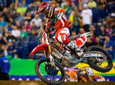 Justin Barcia wurde nach einem verhaltenen Start in die Verfolgerrolle gedrängt.