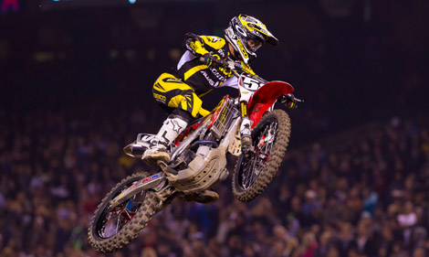 Wil Hahn bei seinem bisher einzigen SX-Lites-Auftritt in 2012.