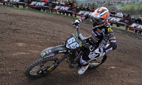 Aleksandr Tonkov glänzte in der MX2-Kategorie.