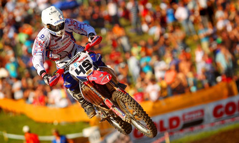 Titelverteidiger Günter Schmidinger stellt sich auch 2012 der Herausforderung ADAC MX Masters.
