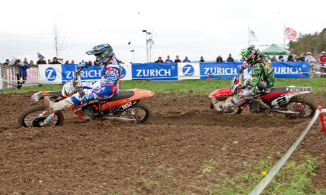 Duell zwischen Killian Auberson und Julien Bill