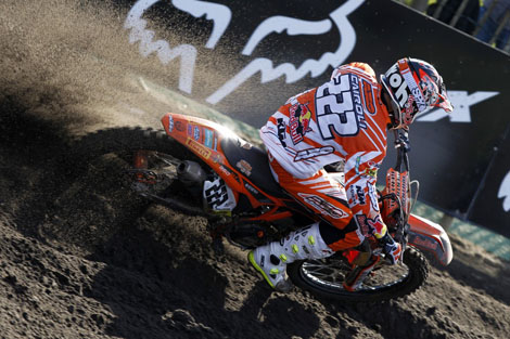 Tony Cairoli in Aktion.