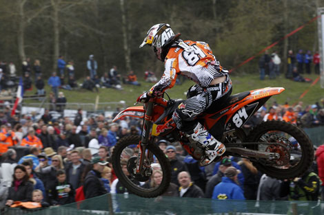 Vor heimischen Publikum flog Jeffrey Herlings seinen Siegen entgegen.