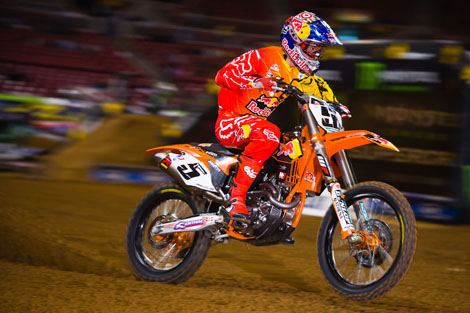 Welcome back "Dunge" im Haifischbecken der SX-Premiumklasse.