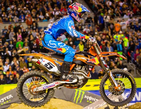 Insgesamt solides Comeback von Ryan Dungey nach mehrwöchiger Verletzungspause.