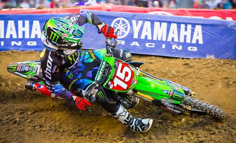 Trotz Holeshot endete für Dean Wilson das Rennen nicht auf dem Podium.