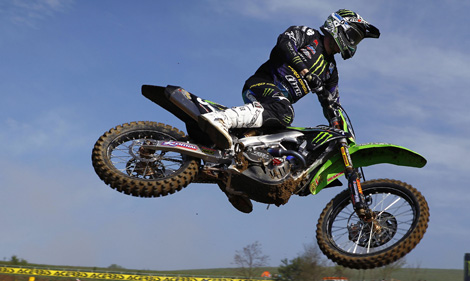 Joel Roelants staubte von Tommy Searle die Führung und damit den Laufsieg ab.