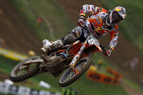 Jeremy van Horebeek hatte im zweiten Rennen nicht viel Arbeit.