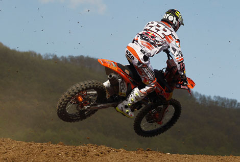 Antonio Cairoli hatte trotz Poleposition zweimal das Nachsehen.