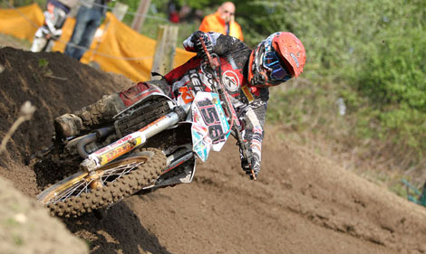 Angus Heidecke stand am Ende des Tages mit einem 4-2-Resultat auf dem Podium.