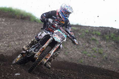Ron Noffz führt nach Freising den ADAC MX Youngster Cup an.