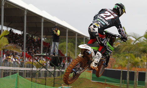 Gautier Paulin geht am Sonntag von Startplatz zwei in die Wertungsrennen.