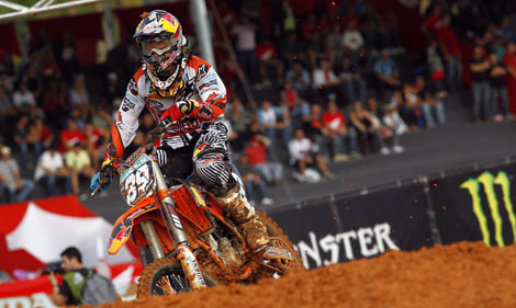 Jeremy van Horebeek bekam als Dritter die Zielflagge zu sehen.