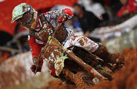 Dominierte das erste MX1-Wertungsrennen trotz schlechter Startposition: Christophe Pourcel.