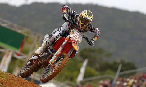Trotz eines Patzers in Brasilien führt Titelverteidiger Antonio Cairoli die MX1-WM immer noch mit großem Vorsprung an.