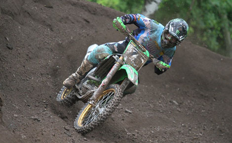 Kevin Wouts finishte in Lugau zweimal in den Top 3.