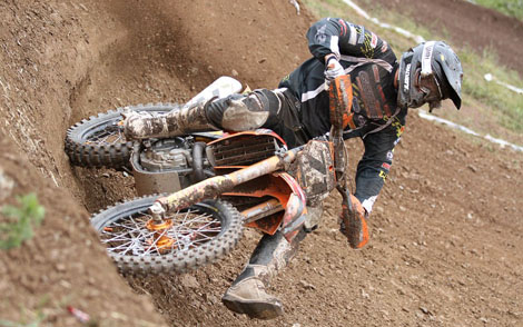 Tolle Leistung von Christian Brockel: ein 4-2-Resultat bescherten dem KTM-Piloten am Ende Tagesrang zwei.