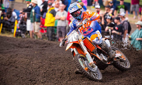 Eine erneut tolle Vorstellung lieferte der Thüringer Ken Roczen ab.