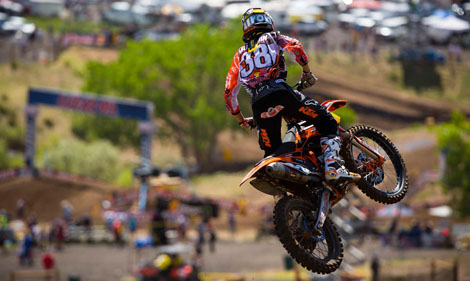 Zweimal Platz fünf für Marvin Musquin.