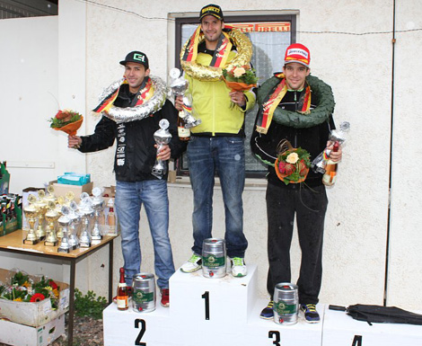 Kevin Wouts /rechts) belegte in Lugau Tagesrang drei.