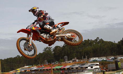Tabellenleader Jeffrey Herlings war sowohl im Zeittraining als auch im Qualifikationsrennen der schnellste MX2-Pilot.