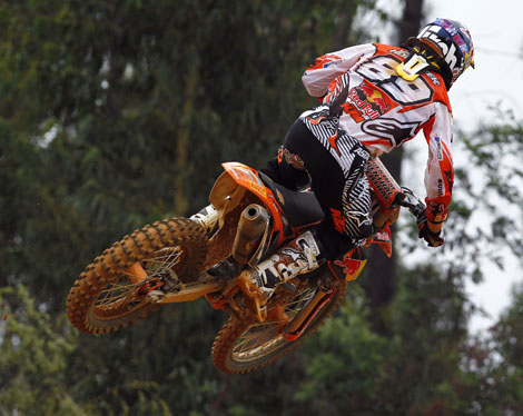 Jeremy van Horebeek komplettierte die Top 3 der Startaufstellung.