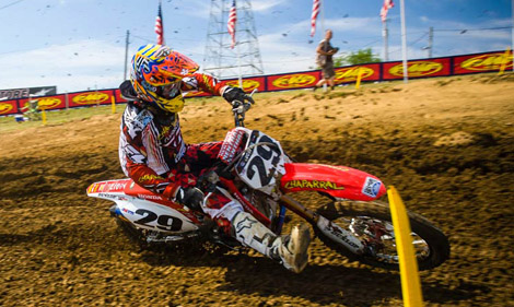 Andrew Short behauptete sich in Rennen eins in den Top 5.