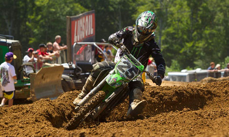 Broc Tickle zeigte sich in Mechanicsville bestens aufgelegt.