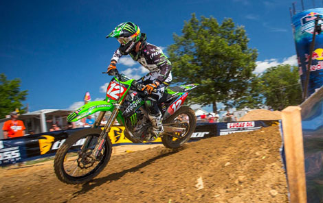 Blake Baggett sicherte sich mit einem Laufsieg im zweiten Rennen auch den Tagessieg.