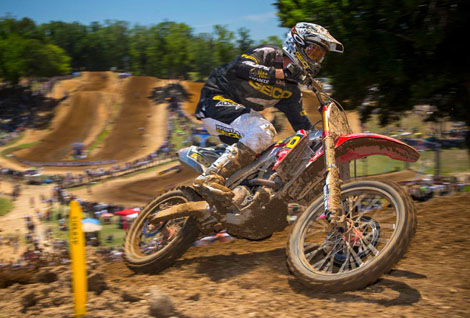 Eli Tomac verpasste diesmal den Sprung aufs Tagespodium.