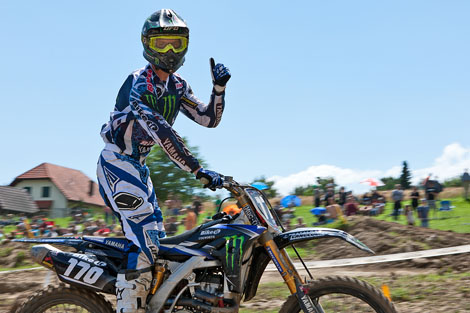 Arnaud Tonus triumphierte im ersten Lauf der Open-Kategorie