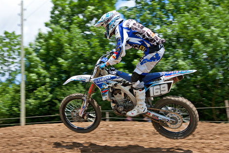 Patrick Walther beendete den Tag als bester Nicht-WM-Pilot in der MX2-Kategorie.