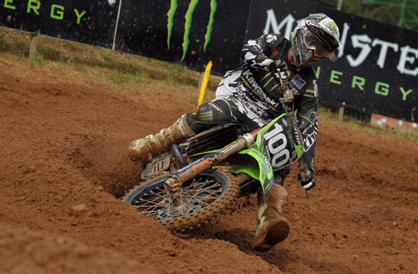 Tommy Searle rollt morgen als Dritter ans Startgatter