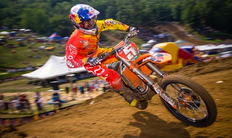 Mit zwei souveränen Laufsiegen baute Ryan Dungey seine Führung in der Meisterschaft weiter aus.