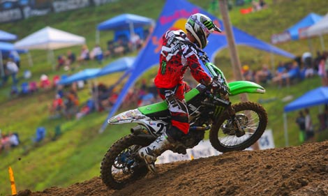 Jake Weimer musste sich im Kampf um Tagesrang zwei nur knapp geschlagen geben.