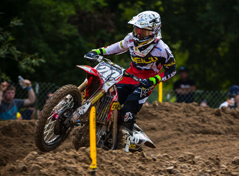 Immer an der Spitze dabei, reichte es bei Justin Barcia diesmal für keinen Laufsieg.