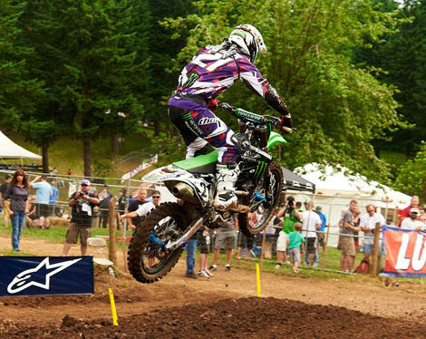 Jake Weimer blieb in beiden Rennen nur die Statistenrolle.