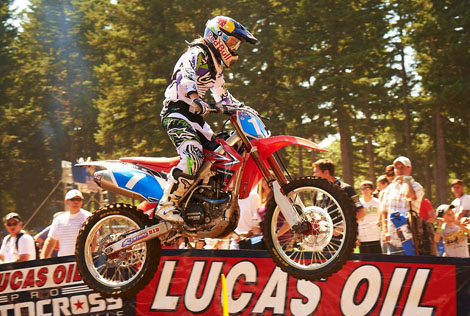 Ashley Fiolek konnte in Washougal zwei Laufsiege auf ihrem Konto verbuchen.
