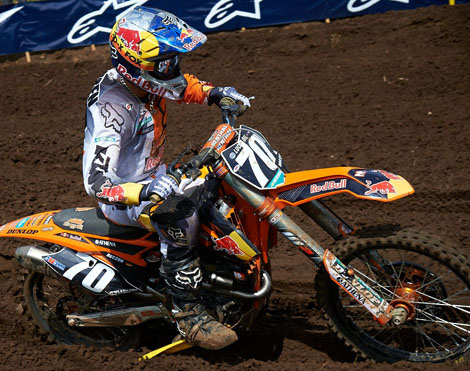 Ken Roczen blieb auch beim achten Aufeinandertreffen ohne Laufsieg.