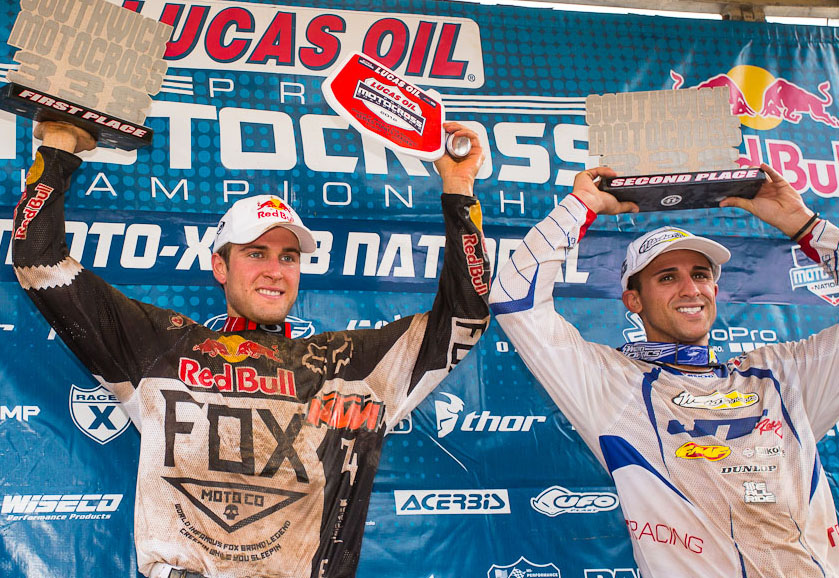 Hatten zuletzt ein Dauerabonnement fürs Siegerpodium gebucht: Ryan Dungey und Mike Alessi. 