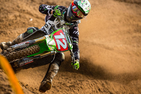 Blake Baggett blieb auch in Southwick die unangefochtene Nummer 1 in der 250er Klasse.