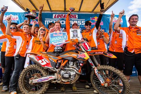 Der zweite 450er Titel für Ryan Dungey - der erste für KTM USA.