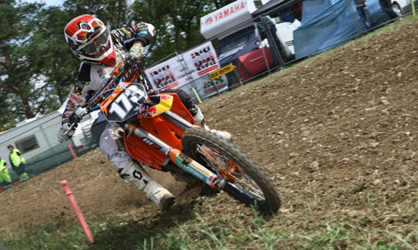 Valentin Guillod gewann das Prestige-Duell gegen Julien Bill in der MX2