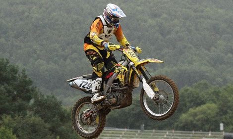 Alexander Farkas heißt der 2012er Meister in der Leistungsklasse I - MX1.