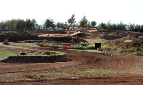 Am gesamten Wochenende herrschten in der Motocross-Arena "An der Lindenallee" optimale Rennbedingungen.