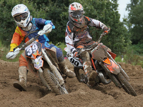 Duell zwischen Niko Franzmann und Jannes Kasper.