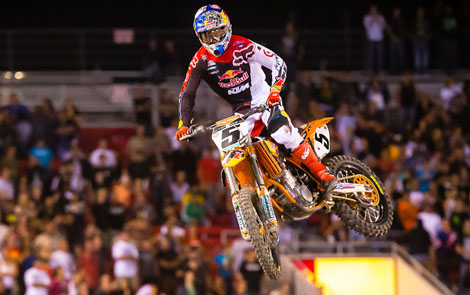 Ryan Dungey hatte in den ersten beiden Rennen Probleme mit der Gangschaltung.