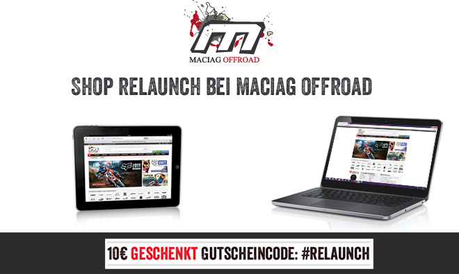 Maciag Offroad Shop Relaunch + 10€ Relaunch-Bonus